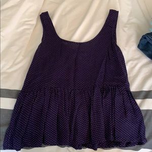 Peplum tank